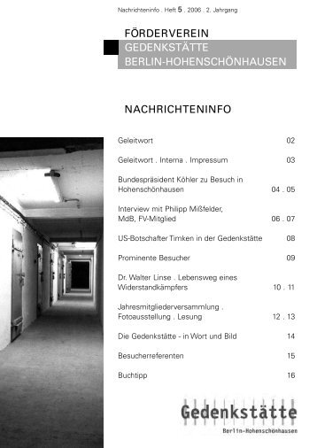 Nachrichteninfo_05_2006 (pdf, 1320 kb) - Förderverein ...