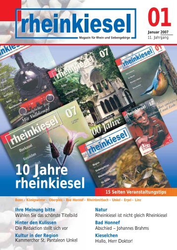 10 Jahre rheinkiesel