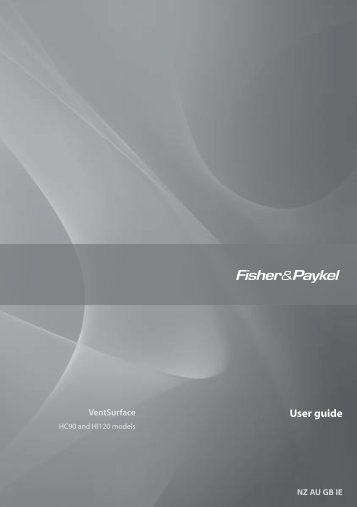 VentSurface User Guide - Fisher & Paykel