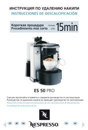 ▷ Manuales de usuario de las cafeteras Nespresso ✔️ 2022.