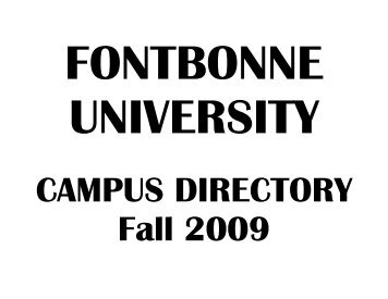 Untitled - Fontbonne University
