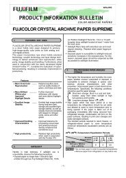 FUJICOLOR CRYSTAL ARCHIVE PAPER SUPREME - Business