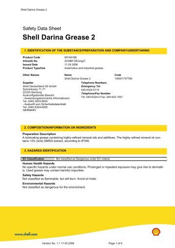 Shell Darina Grease 2 - Free-Instruction-Manuals.com
