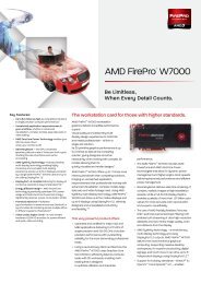 AMD FirePro™ W7000