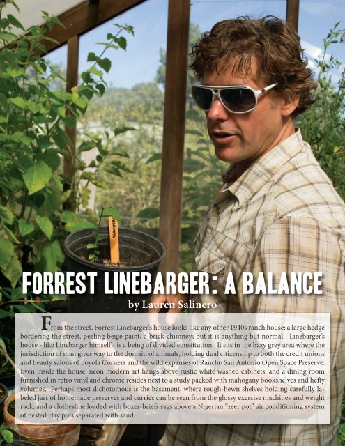 Forrest Linebarger: A Balance