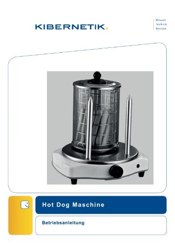 Hot Dog Maschine - Frankenspalter Est.