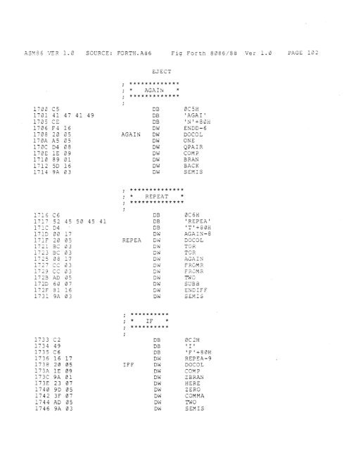 8086-8088 V10 - Forth Interest Group