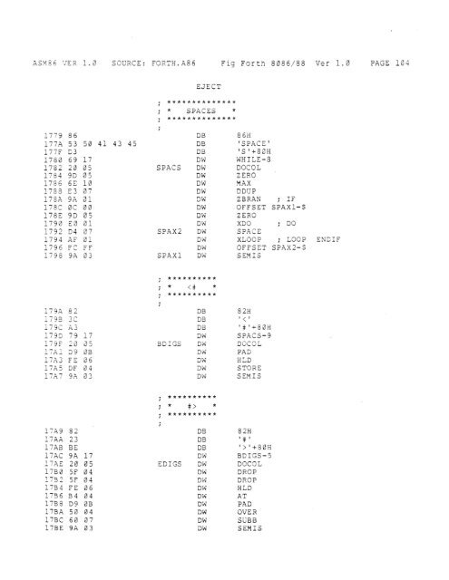 8086-8088 V10 - Forth Interest Group