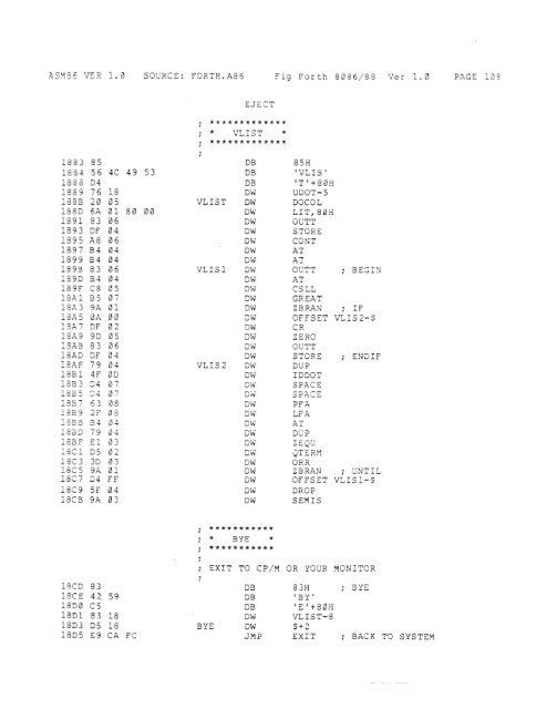 8086-8088 V10 - Forth Interest Group