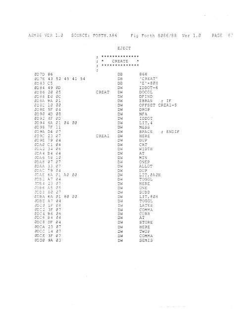 8086-8088 V10 - Forth Interest Group