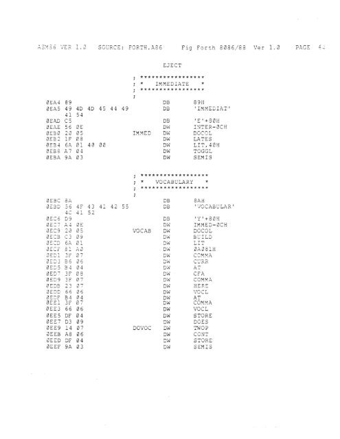 8086-8088 V10 - Forth Interest Group