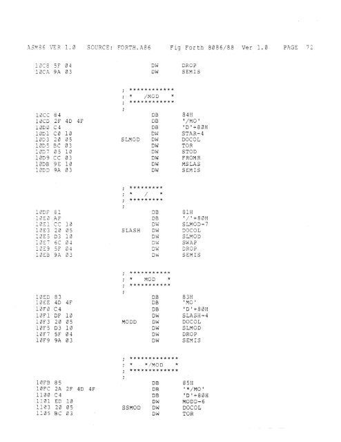 8086-8088 V10 - Forth Interest Group