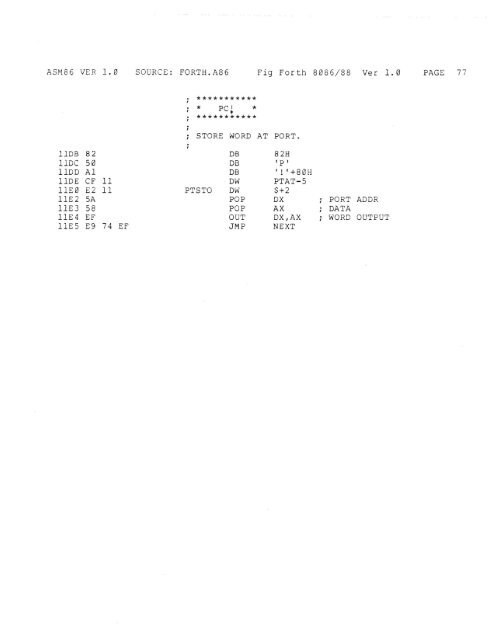 8086-8088 V10 - Forth Interest Group