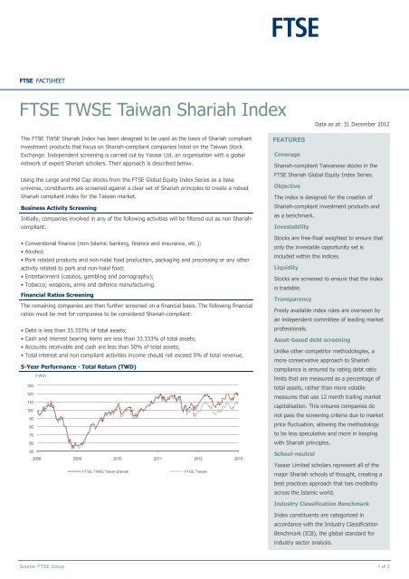 ftse shariah