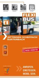 anrufen. - FLEXIBUS Krumbach