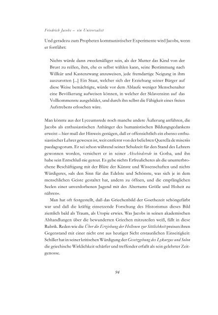 ein Universalist der Klassischen Philologie - Frommann-Holzboog
