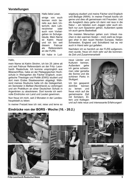 X News 32.pub - Fritz-Leonhardt-Realschule