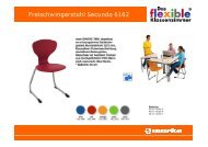 Freischwingerstuhl Secundo 6162 - Das flexible Klassenzimmer