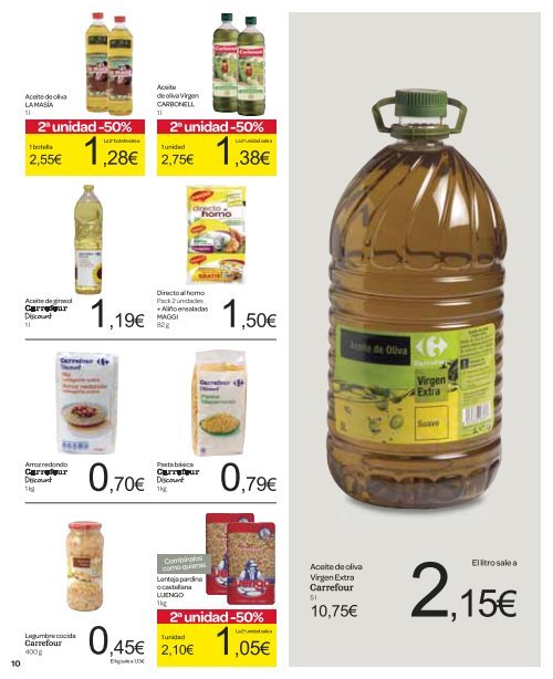 2a unidad -50% - Carrefour España