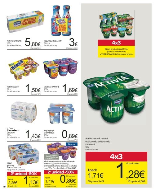 2a unidad -50% - Carrefour España