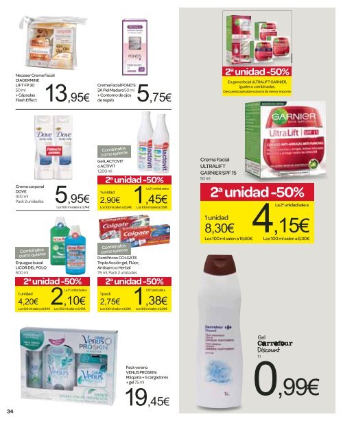 2a unidad -50% - Carrefour España