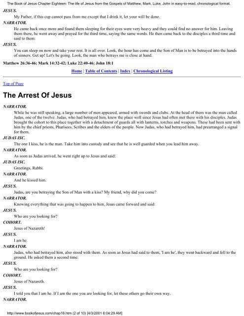 The Book of Jesus - Friends of the Sabbath Australia