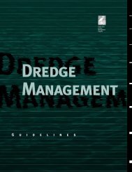 Dredge Management Guidelines - the BIEAP and FREMP Website