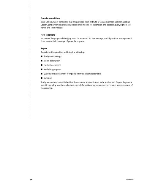 Dredge Management Guidelines - the BIEAP and FREMP Website