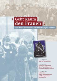 hier finden Sie die Broschüre - Bremer Frauenmuseum