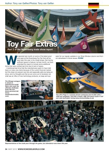 RCMW May 2010 - Flying Toys Ltd