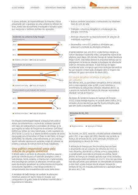 Relatório e Contas 2012 - Galp Energia