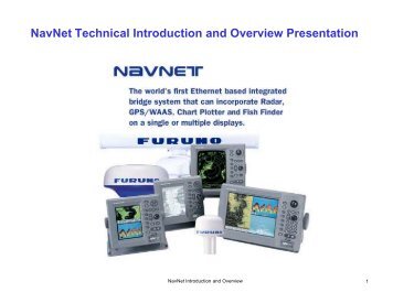 NavNet Technicial Training in PDF format - Furuno USA