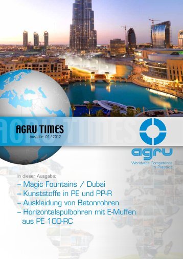 AGRU Times 01/2012 - AGRU Kunststofftechnik GmbH