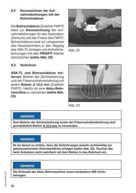 FRIAFIT®-Abwassersystem für Freispiegelleitungen und PE ...