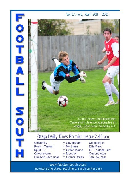 30th April 2011 - Football South