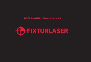 Fixturlaser NXA Pro Manual