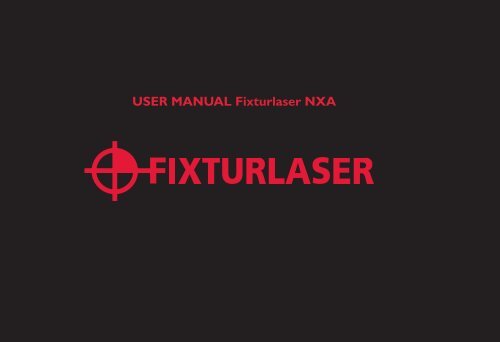 Fixturlaser NXA Pro Manual