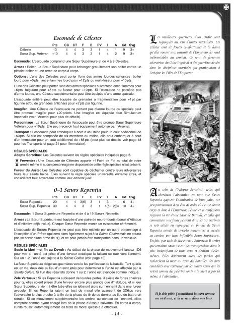 pouvoirs psychiques de l'ordo hereticus - Games Workshop