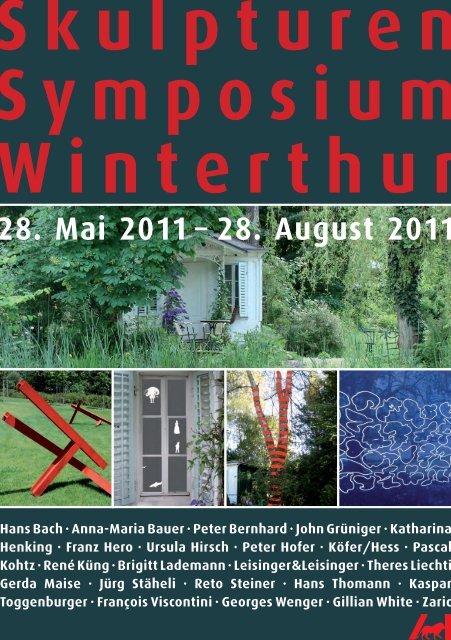 Skulpturen Symposium Winterthur - Galerie Weiertal