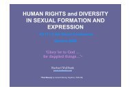 HUMAN RIGHTS and DIVERSITY IN SEXUAL ... - FTM Australia