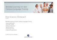 Download Presentation - Fremdsprachenzentrum der Hochschulen ...