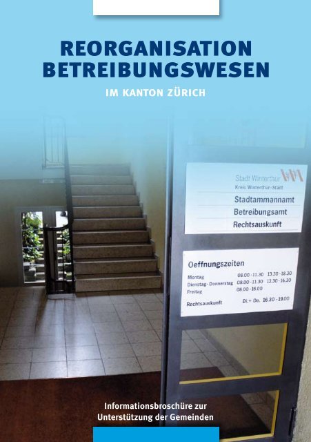 Informationsbroschüre - Gemeindeamt - Kanton Zürich