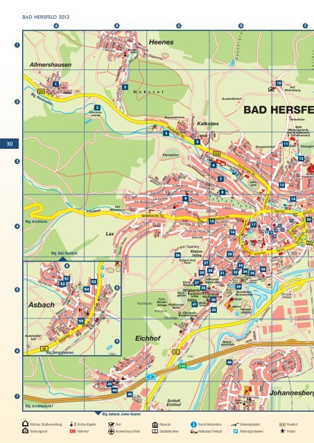 Das Gastgeberverzeichnis der Kur- und Festspielstadt - Bad Hersfeld