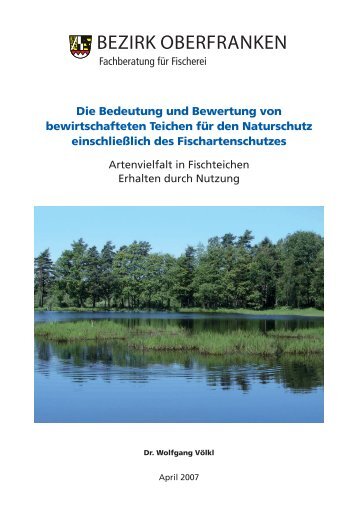 Abschlussbericht - Bezirk Oberfranken
