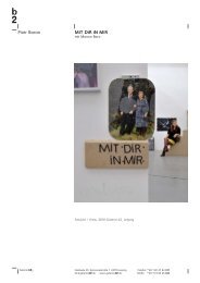 Piotr Baran MiT DiR iN MiR - Galerie b2