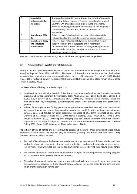 methodology - Forest and Bird