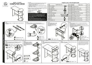 COMPUTER DESK - Fourstari.com