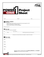Power of One 05 PDF's (Revise2) - fccla