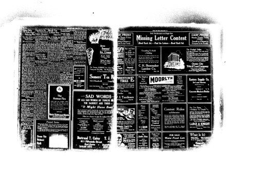 OCEAN CITY NEWS - On-Line Newspaper Archives of Ocean City