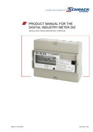 PRODUCT MANUAL FOR THE DIGITAL INDUSTRY METER DIZ